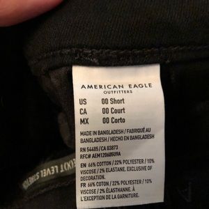 Black American Eagle jeans